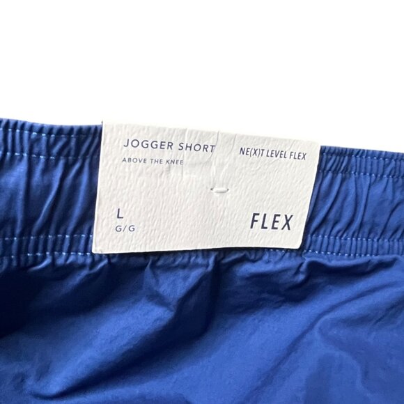 American Eagle Next Level Flex Jogger Shorts Color Block Men Large NEW Blue Gray - Picture 5 of 7